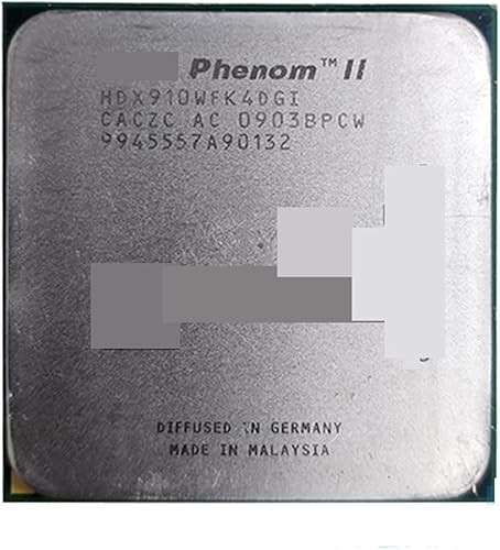CPU Phenom II X4 910 CPU Processor Quad-CORE (2.6Ghz6M 95W 2000GHz) HDX910WFK4DGI Socket AM3 Responsive and Powerful