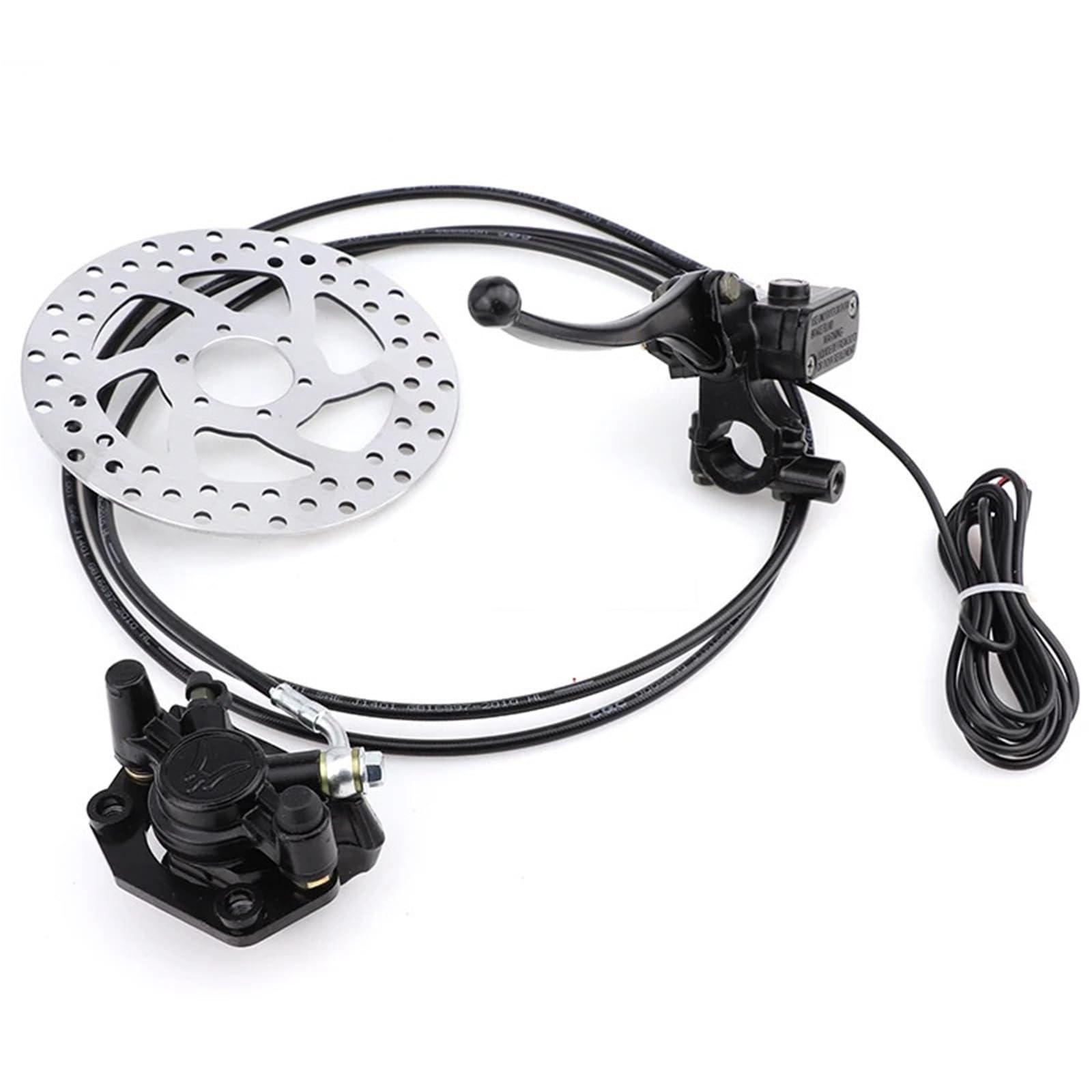 PMAGSYQ Forward Brake Pump Brake Pump Front and Rear Brakes Hydraulic Disc Brake Pump Assembly Fit for Harley Electric Scooter(Rear Brake Set)