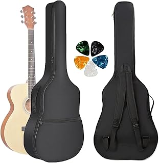 DEVICE OF URBAN INFOTECH Oxford 41 Inch Guitar Bag for Acoustic Guitar Cover Guitar Case Acoustic with Guitar Picks Acoust...