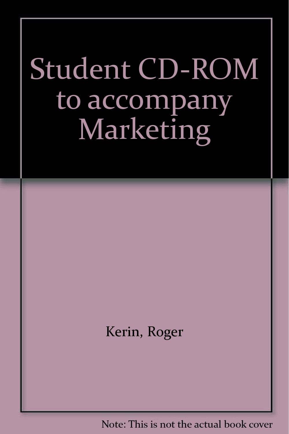 Student CD-ROM to accompany Marketing