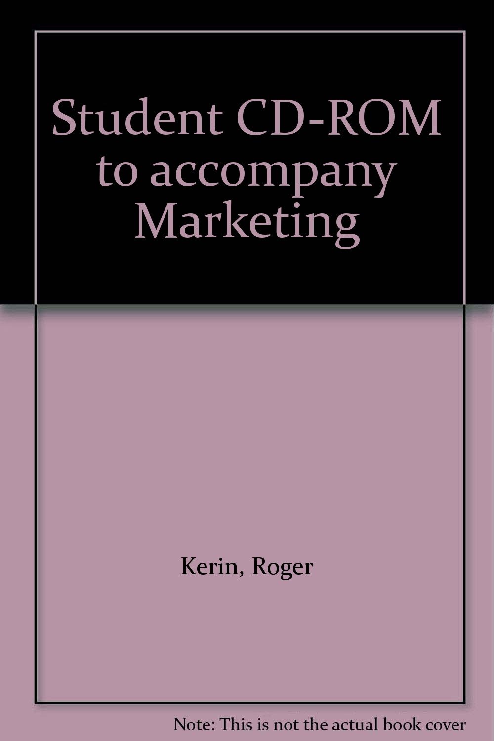 Student CD-ROM to accompany Marketing