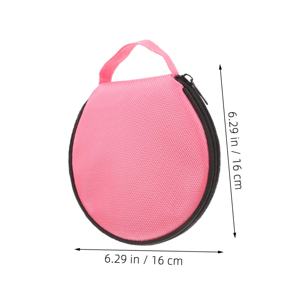 Unomor 2pcs CD Dvd Storage Case Portable Disc Holder for Car Organizer Pouch Easy Access Travel Friendly Design Pink