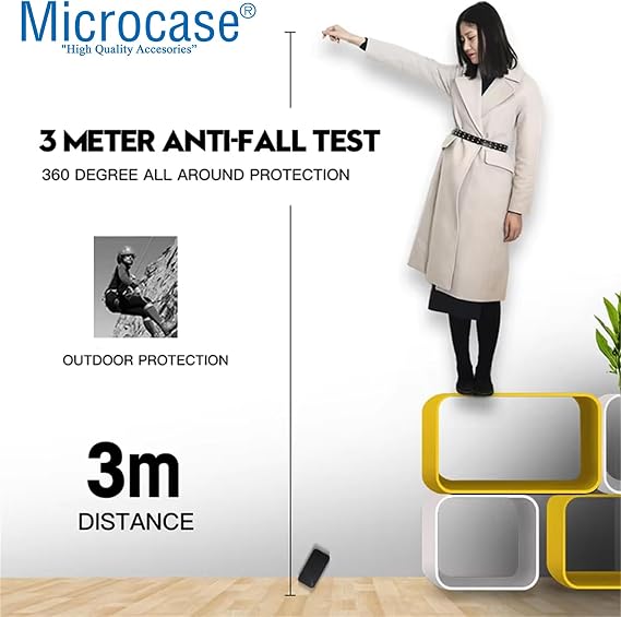 Campro Series Camera Protected Silicone Case Compatible with Microcase Xiaomi Mi 15 - AL3427 (Black)