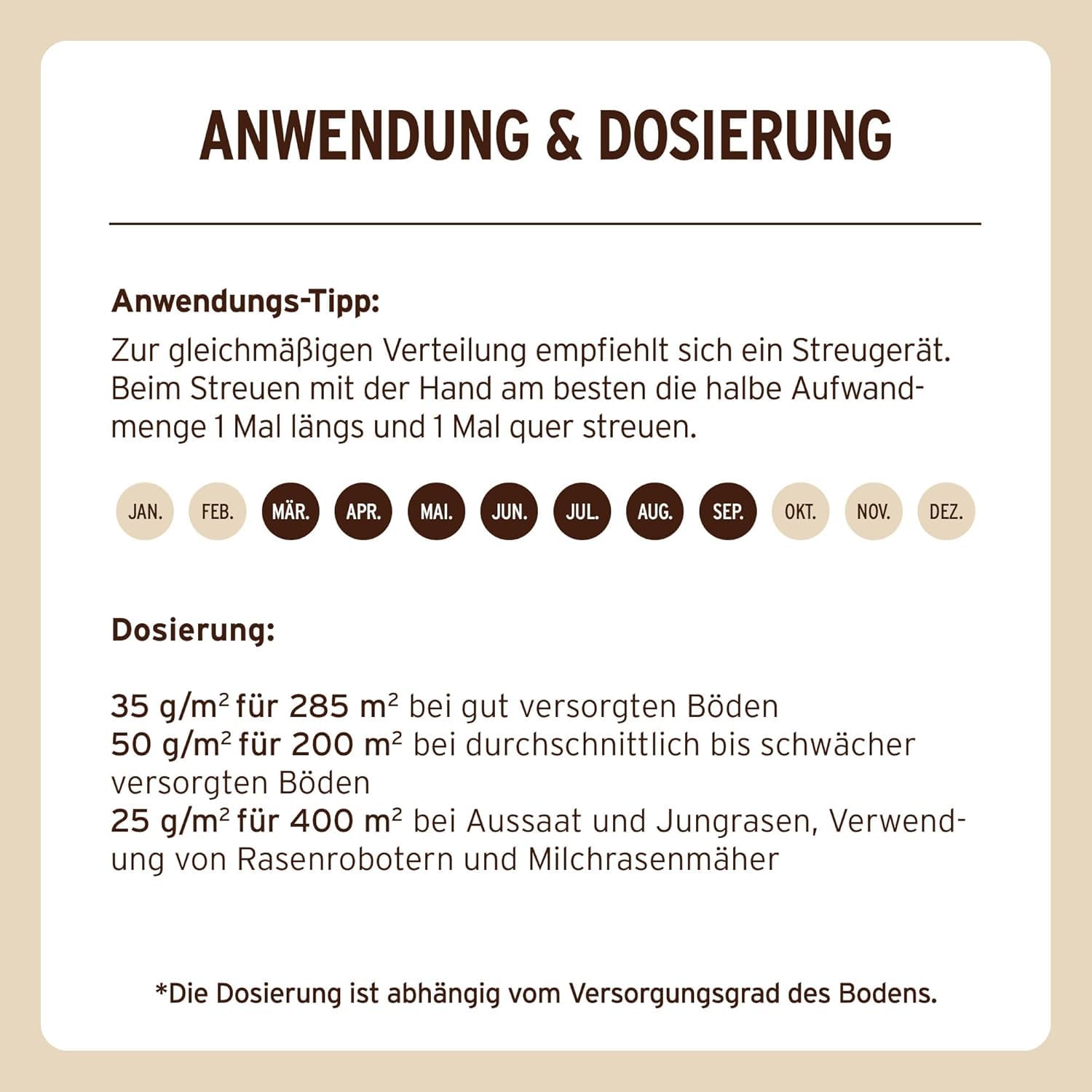 Substral Naturen Bio Rasendünger 20kg organischer Volldünger 3 Monate Langzeitwirkung alle Rasenarten bis 500 m²