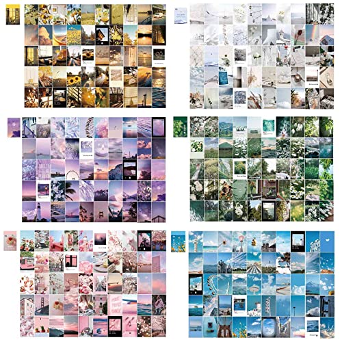 Lrtzizy 300 Pieces Washi Paper Sticker Set Daily Scenery Life Stuff Travel Kawaii Stickers Aesthetic Stickers for Scrapbooking