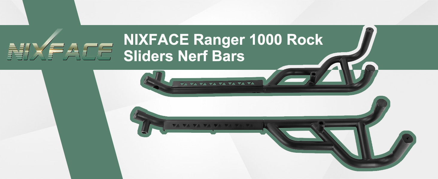 Amazon.com: NIXFACE Rock Sliders Nerf Bars Fit for 2018-2023