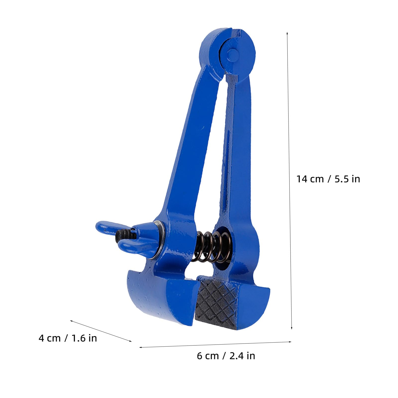 Generic 2 szt. miniaturowe imadła ręczne, precyzyjne i antypoślizgowe, | Kieszonkowe imadło ręczne, ergonomiczny uchwyt i relaksacja zmęczeniowa, wytrzymałe szczypce do wyrobu biżuterii, modelarstwa