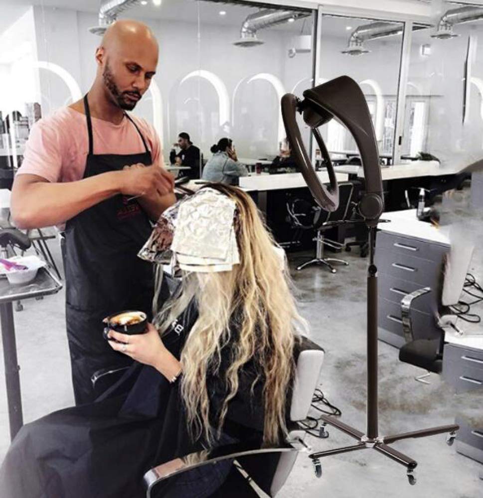 Salon fryzjerski Procesor koloru, climazone, Stand Up Styling Hood Suszarka do włosów z podłogą na kółkach, Podgrzewacz, Profesjonalny sprzęt do salonu piękności Fryzjerstwo, Regulowana temperatura