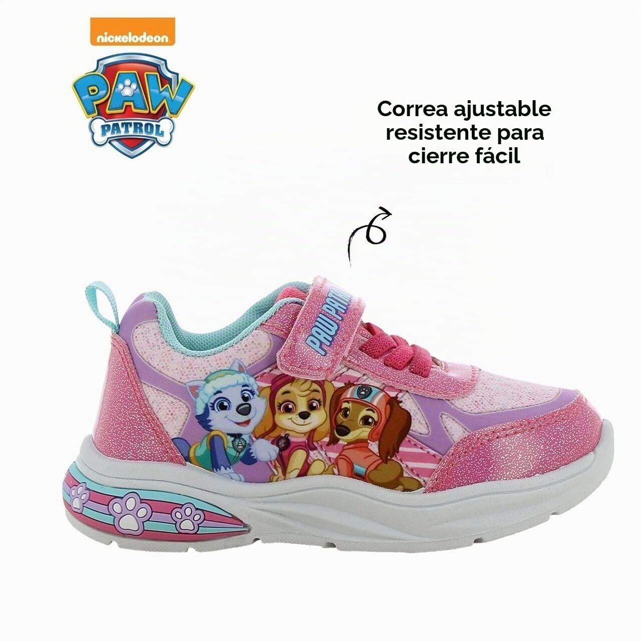 Leomil Paw Patrol Zapatillas con Luces Niña