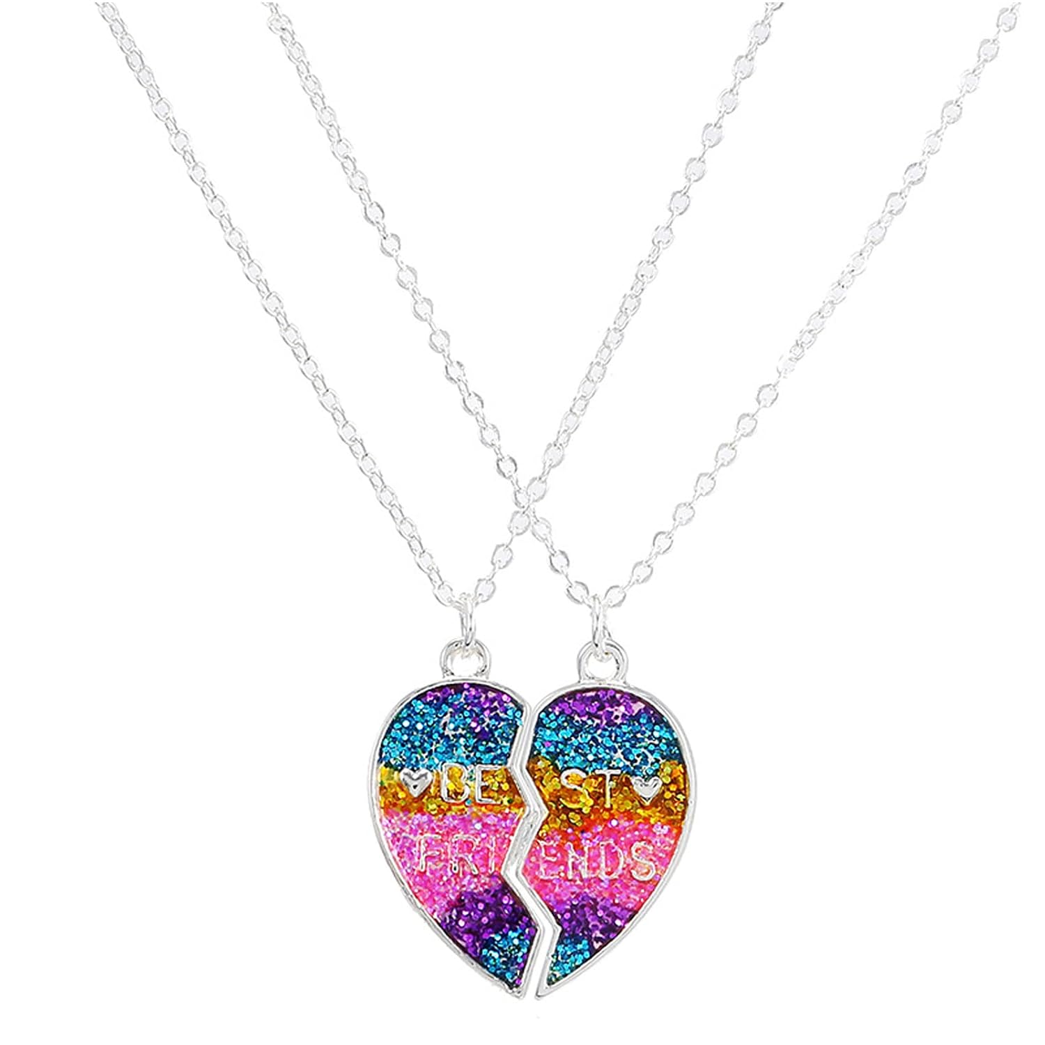 2-3Pcs Cute Magnetic Half Broken Heart Koala Panda Engraved Pendant Best Friend Necklace for Women Men Lovely Love Heart N... - Review, Price and Buying Guide