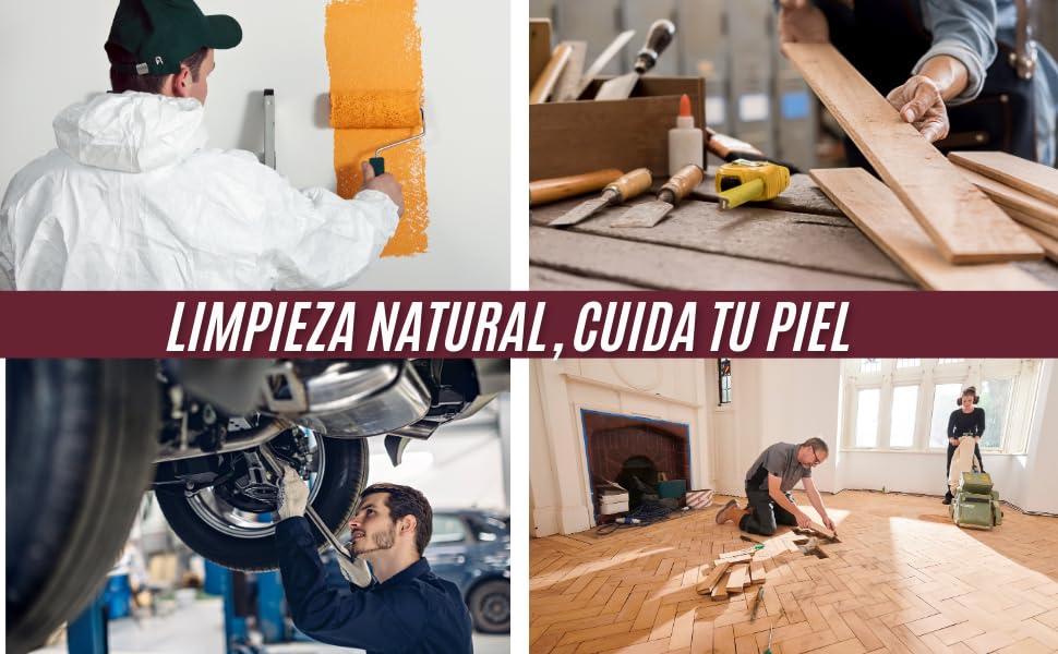 Pasta do mycia rąk do uporczywych zabrudzeń | Naturalny środek do czyszczenia rąk z cząstkami stałymi dla mechaników 5 kg | Czyści bardzo brudne ręce | Usuwa tłuszcz, olej napędowy, olej, tusz, farbę,