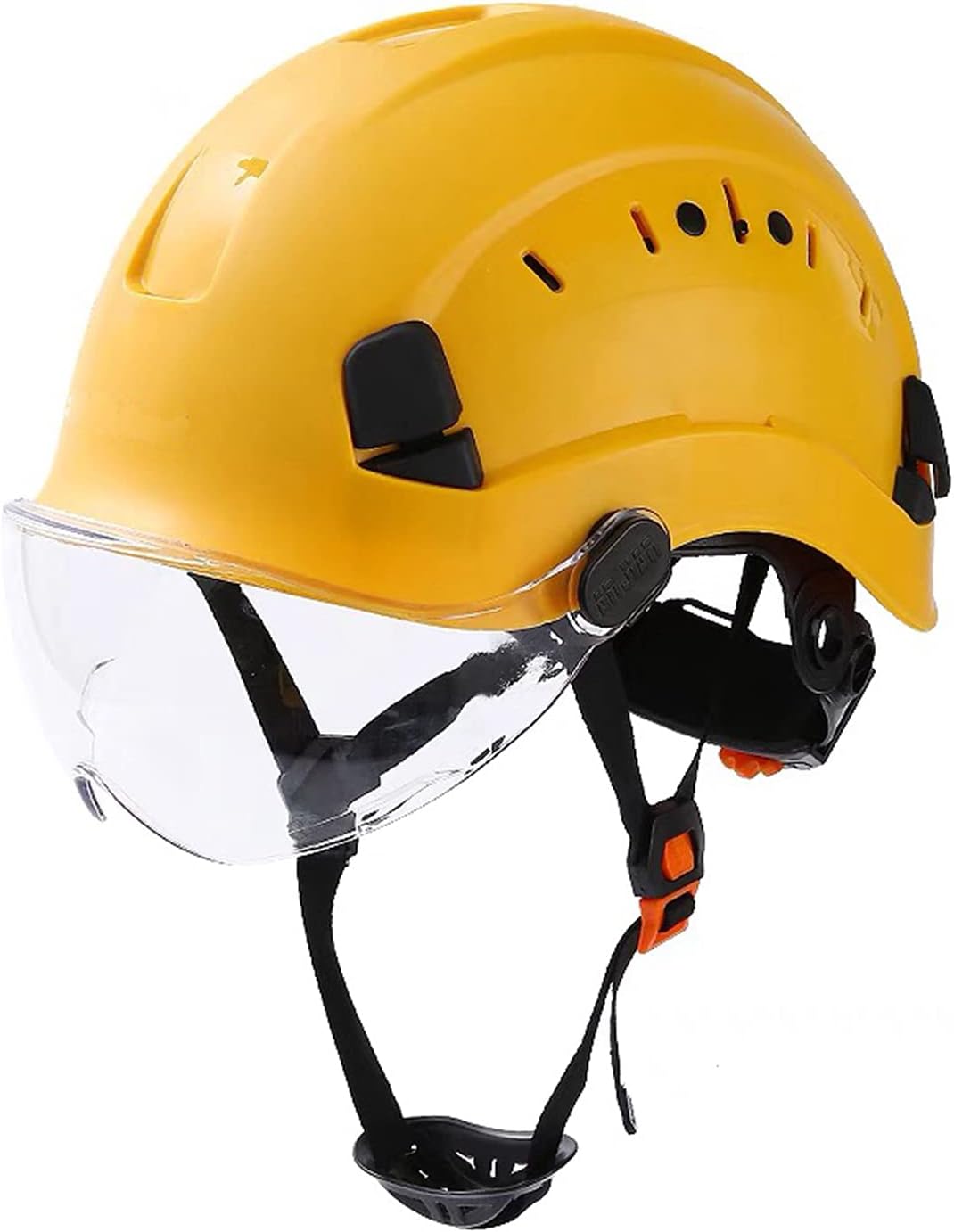 Safety Hard Hat Suspension with Clear Visor LOOFU LFHAT04