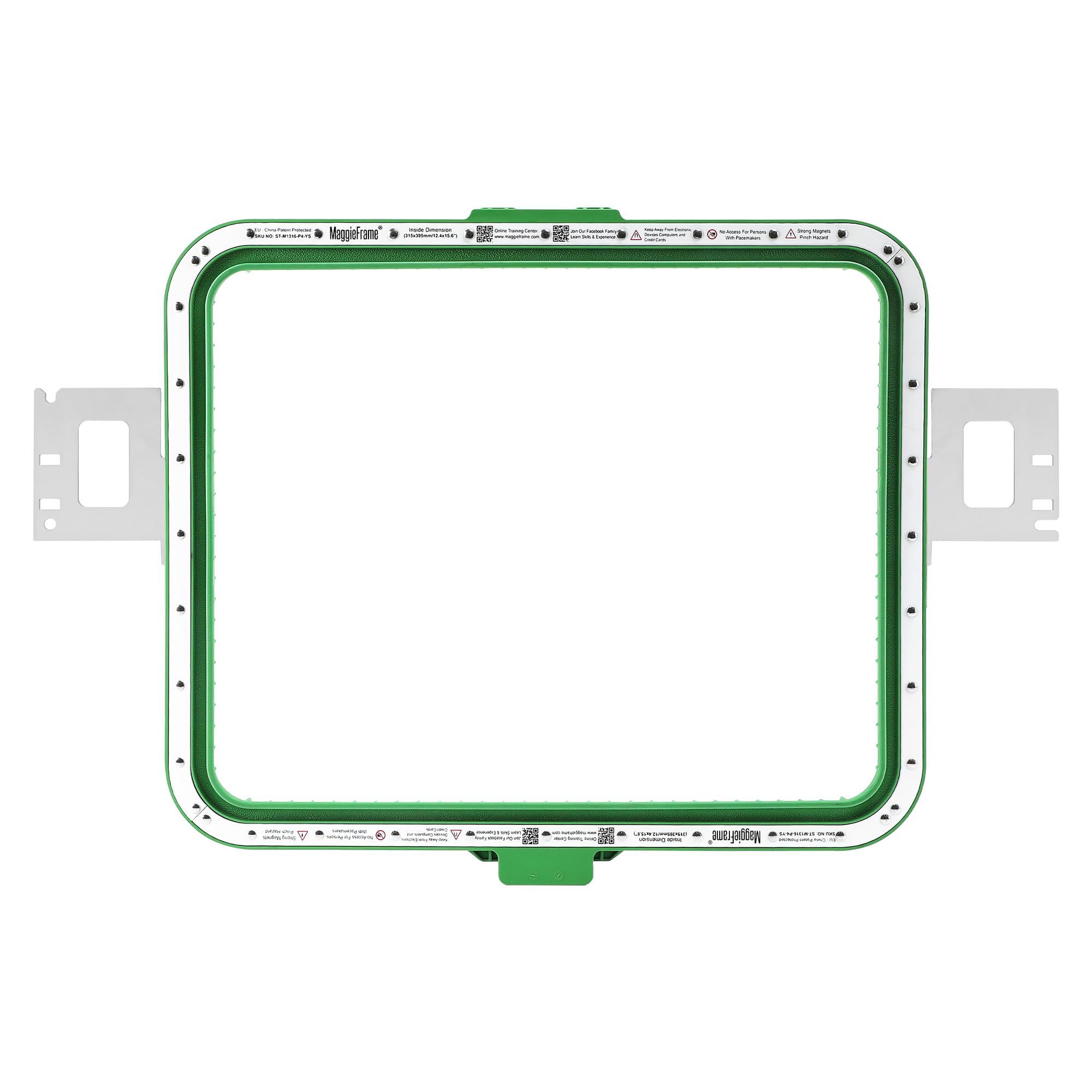Brewland Bastidor de bordado magnético 315x395mm para Barudan BEKT-S1501CII