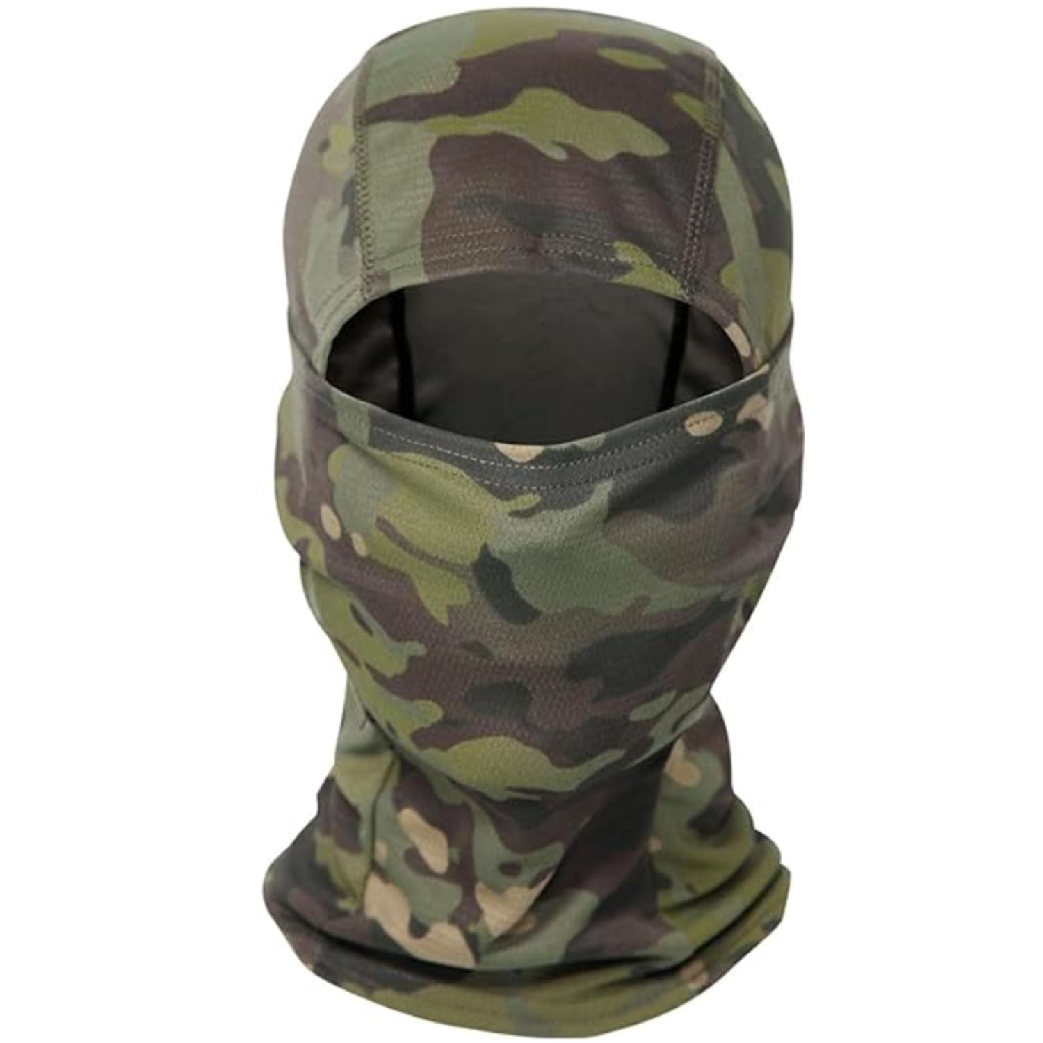 Pasamontañas Bicicleta, Mascarilla Pasamontañas Táctico de Camuflaje Balaclava para Cabeza Al Aire Libre Casco de Motocicleta Ciclismo Esquí Deportes Camuflaje