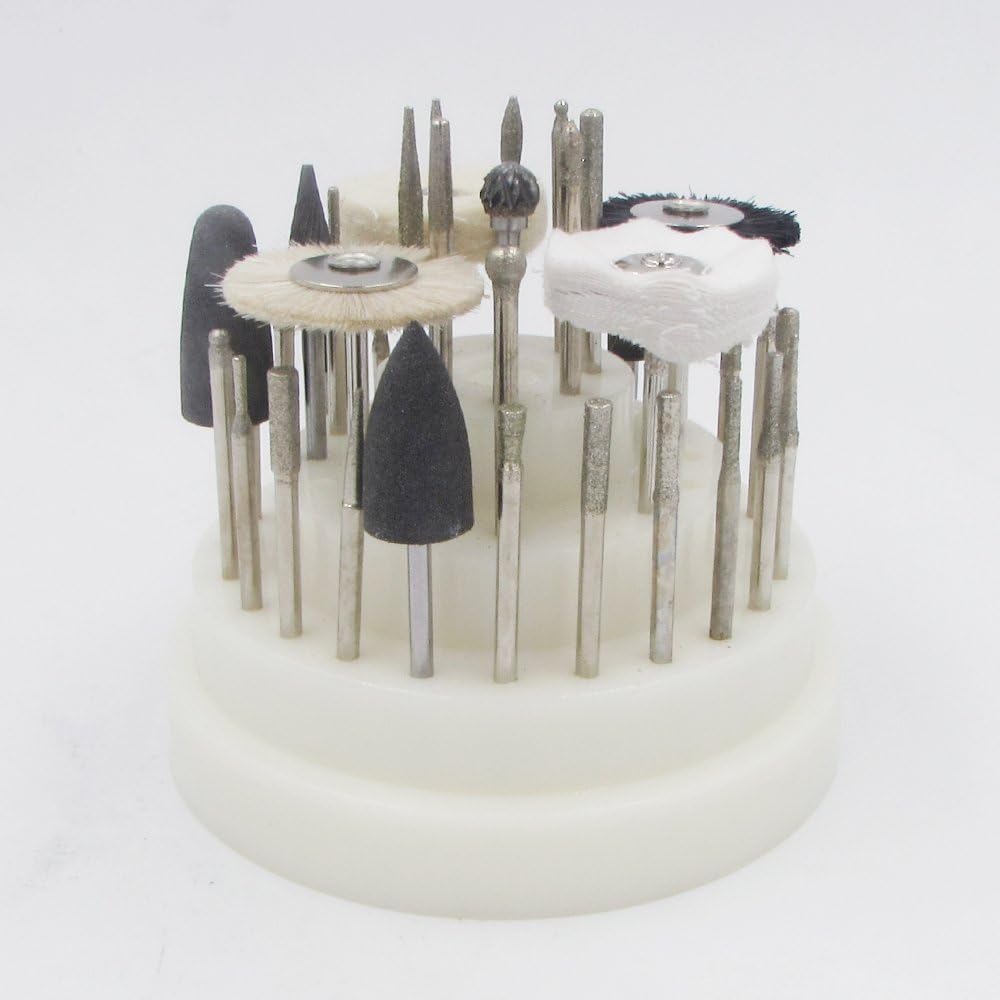 40 pcs Clean & Polish Rotary Tool Accessory Kit With Case by NSKR HPS