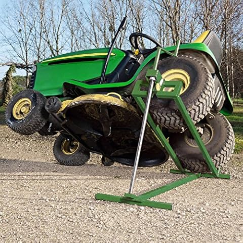 Heber für Rasentraktoren BTH400 XXL Hebebühne für Aufsitzmäher, Rasenmäher, ATV Cover