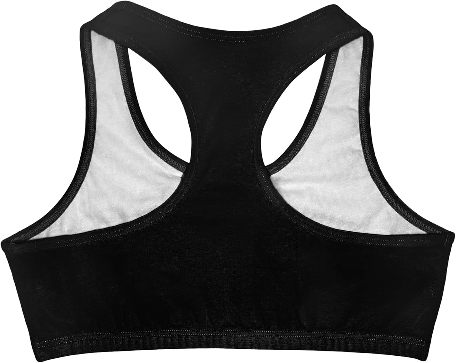Fruit of the Loom girls Multi Pack Cotton Built -Up Stretch Sports Bra Available in 6 Packs! - Image 4