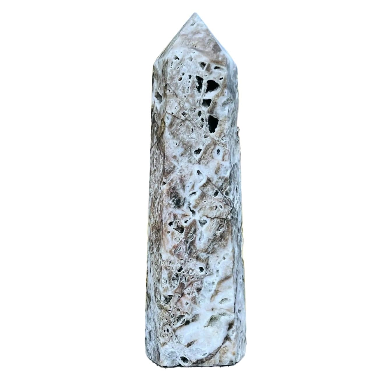 AARTERZZA 1pc 1300-1500g Sphalerite Crystal Cave Obelisk Column