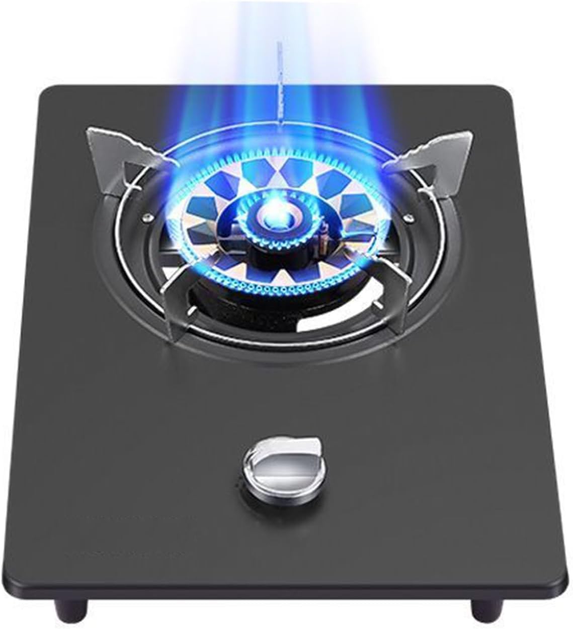 Estufa de Gas de Un Puesto, 5.2 kW, Acero Inoxidable y Vidrio Templado