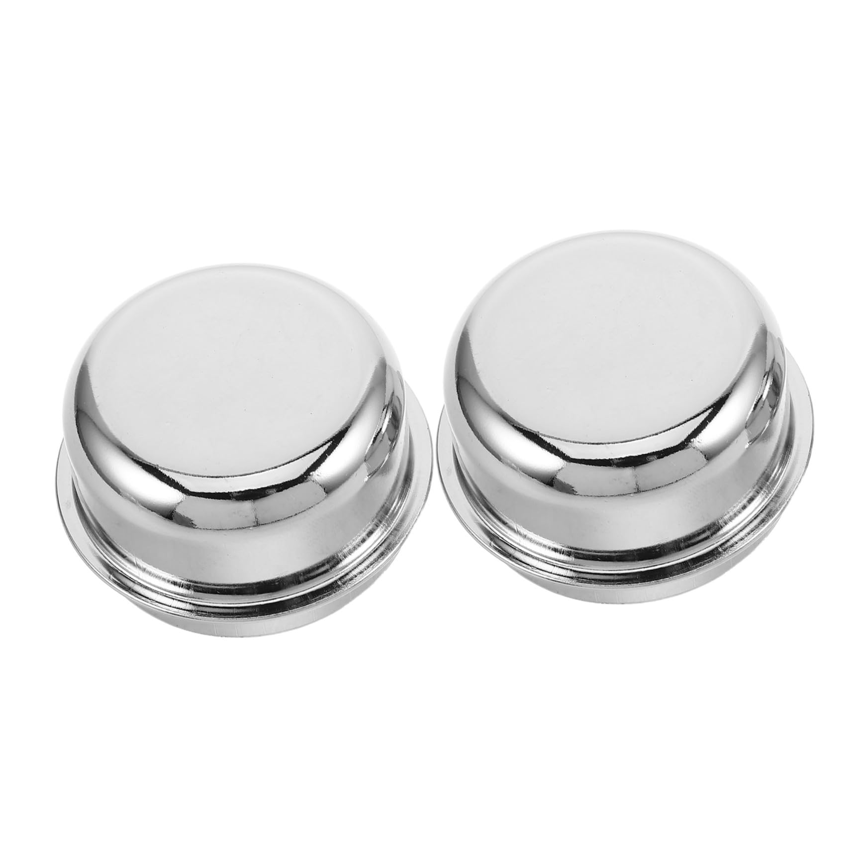 Cache-moyeux de rechange argentés pour roue de remorque (x2) - 8