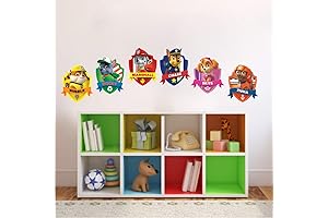 Paw Patrol Cartoon Decals: Unleash the Adventure in Your Child's Space