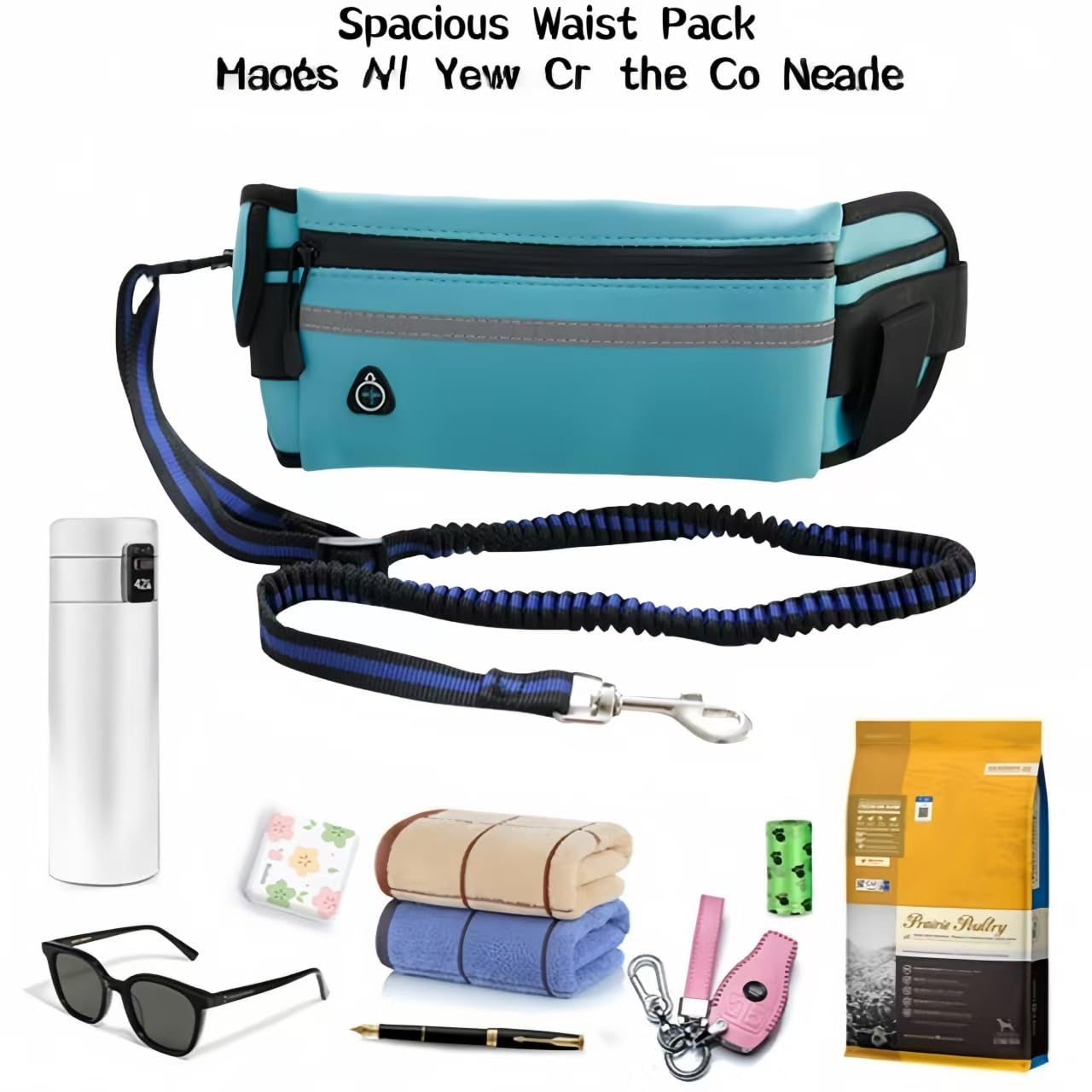Vndnsy Hands Free Dog Lead 110-163 cm - Image 3