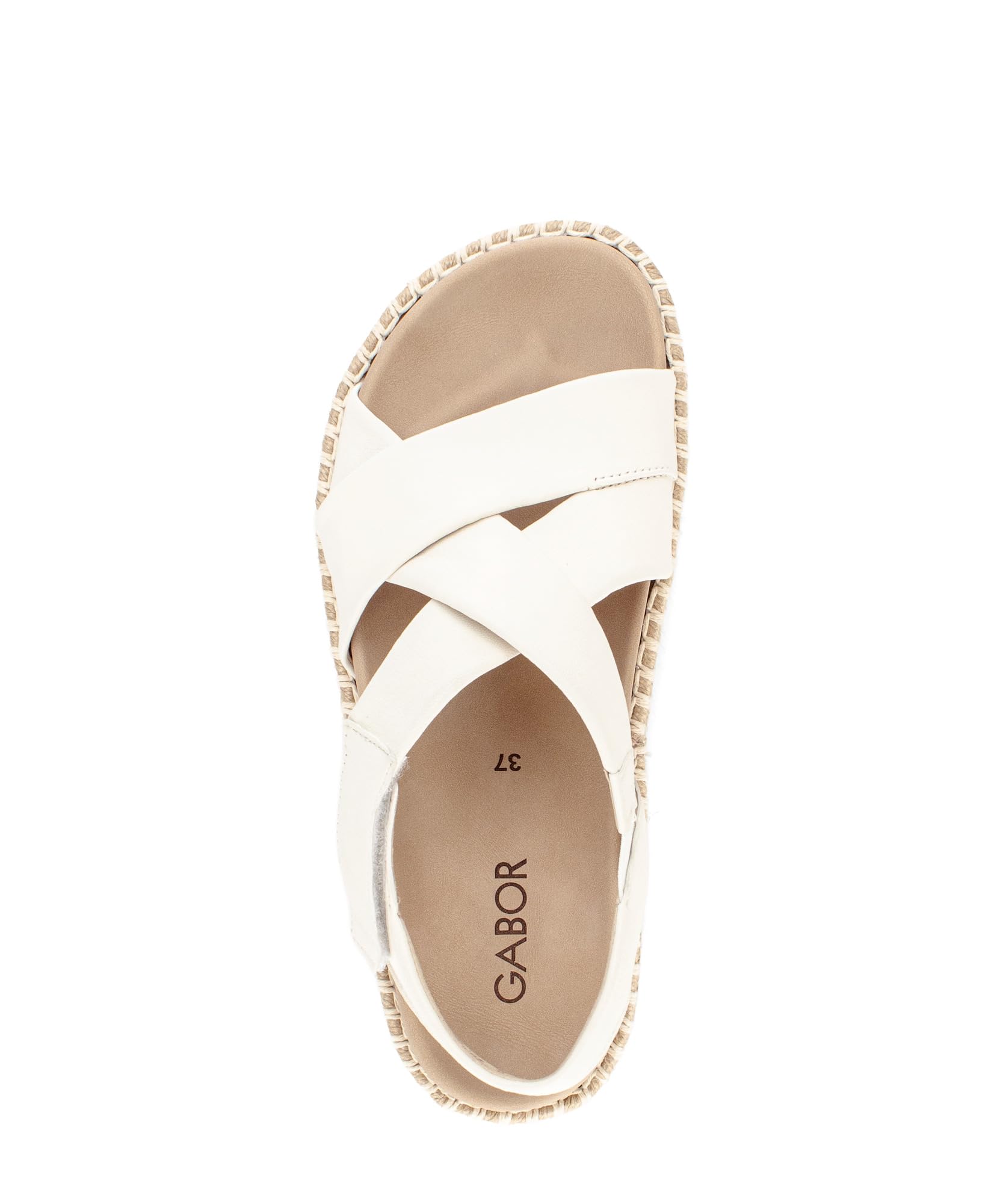 Gabor Damen Plateausandalen, Frauen Sandalen,Moderate Mehrweite (G),Best Fitting