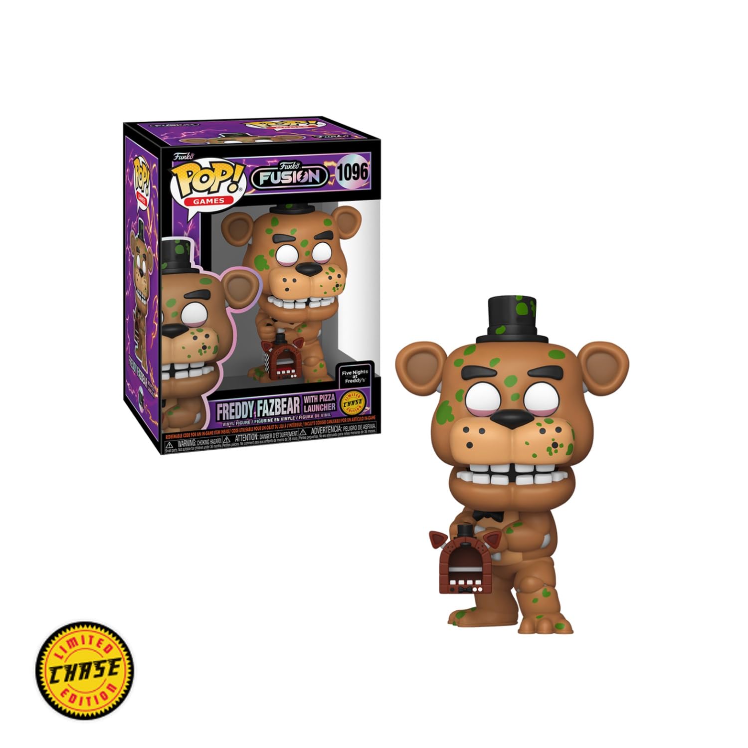 Candide, Boneco, Funko POP! Freddy com Chase, Funko Fusion - 11 cm