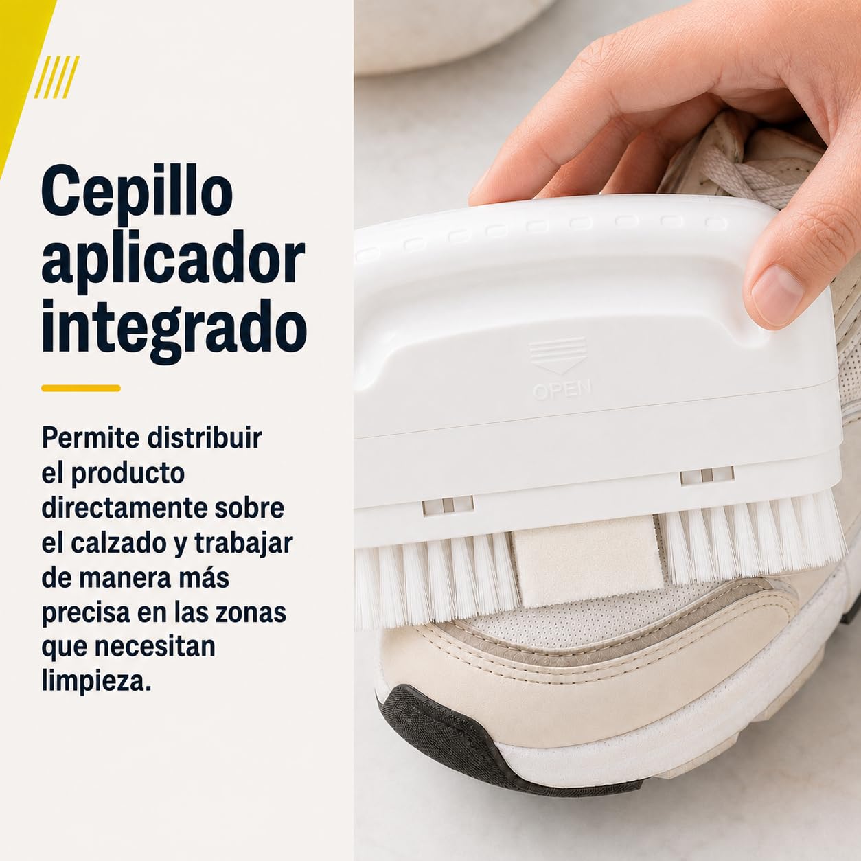 Limpiador de Calzado, Cepillo mágico sin Agua, Pack de 12
