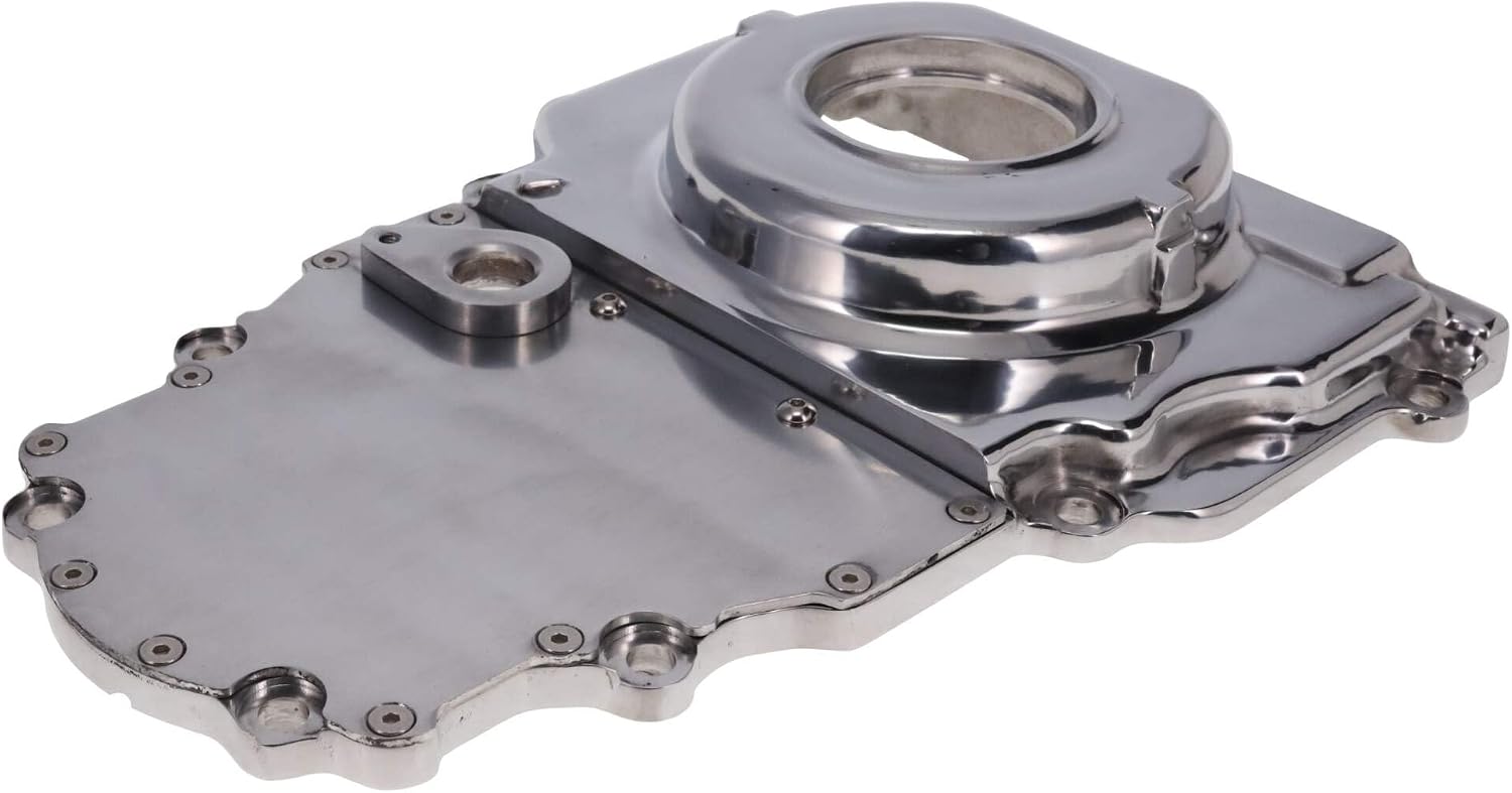 Top Street Performance Aluminum Timing Cover for GM LS2 LS3 - Polished