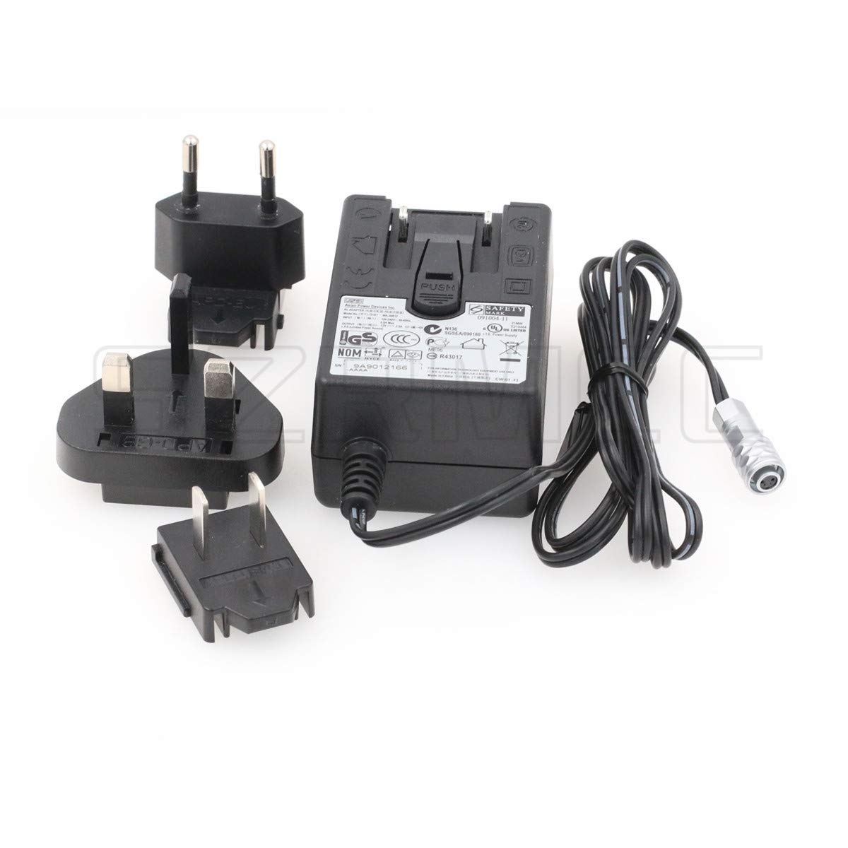 Adaptateur Secteur SF610 2 Broches AC DC 12V 3A avec Prises US UK