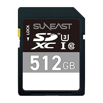 Amazon | SUNEAST SDカード 512GB U3 V30 Class10 最大転送速度
