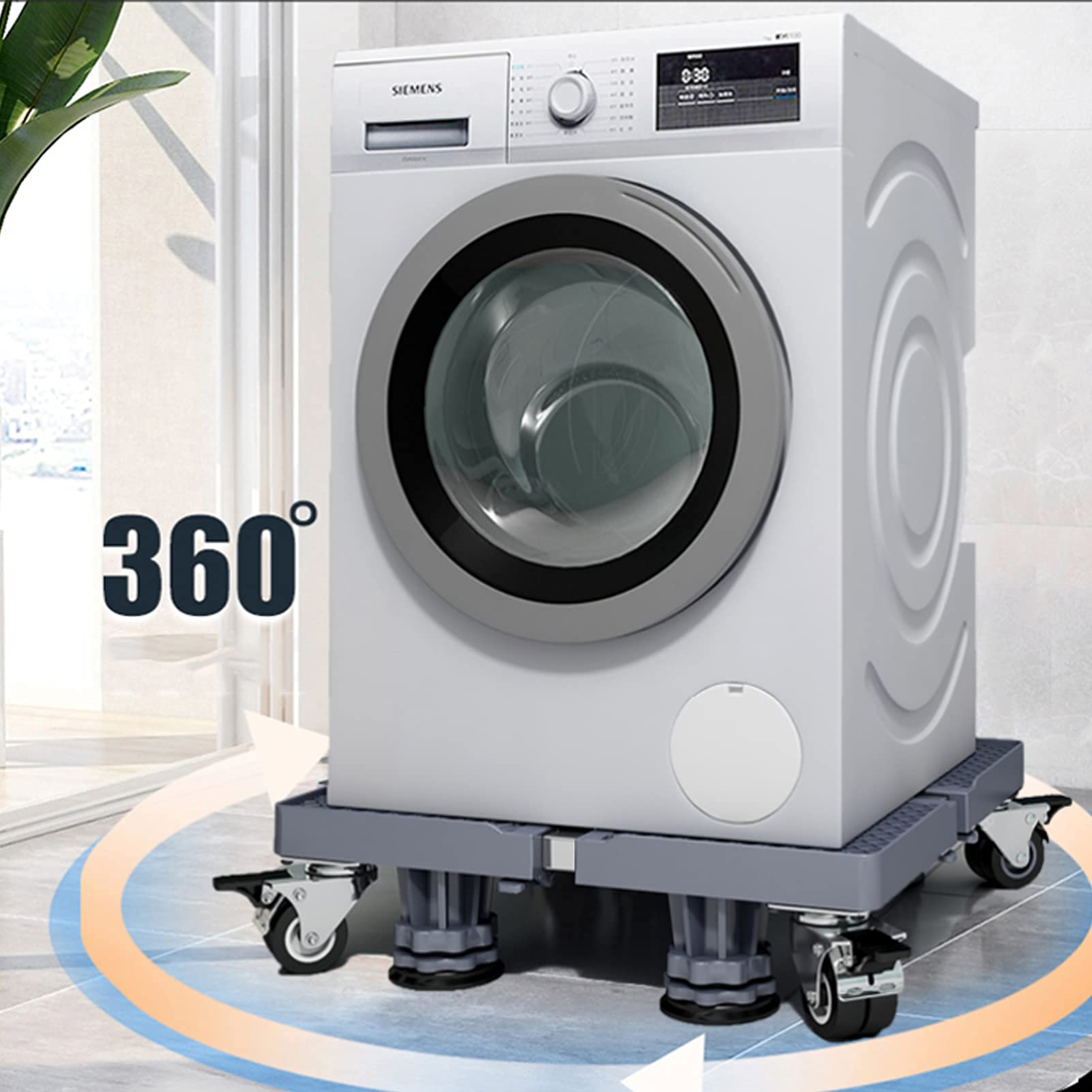 ミニ冷蔵庫スタンド モバイルベース ランドリールーム 洗濯機 乾燥機 ホワイト Amazon.co.jp: ミニ冷蔵庫スタンド洗濯機ベース多機能調節可能なベース