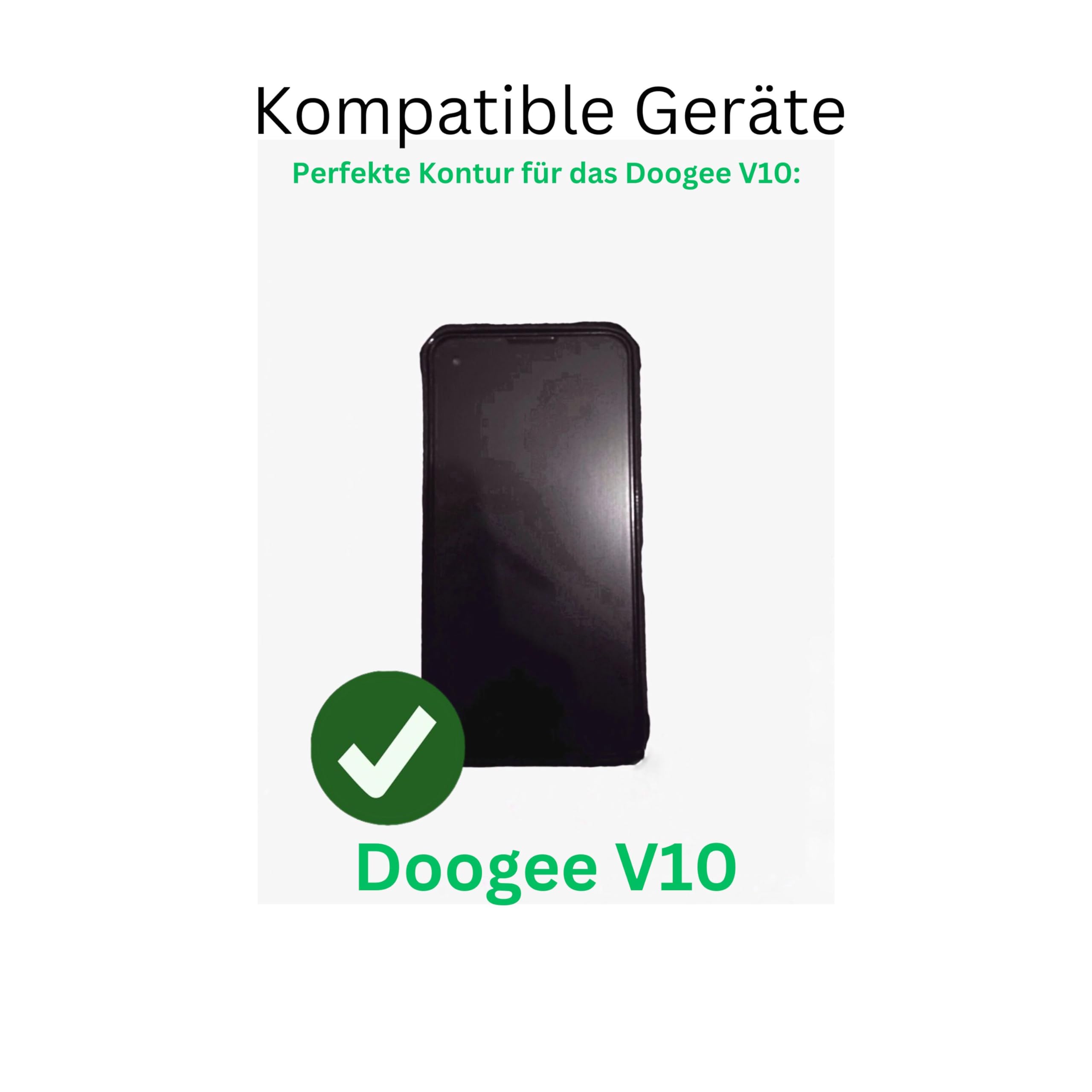 dipos I 2X Pellicola Protettiva antiriflesso Compatibile con DOOGEE V10 Pellicola di Protezione