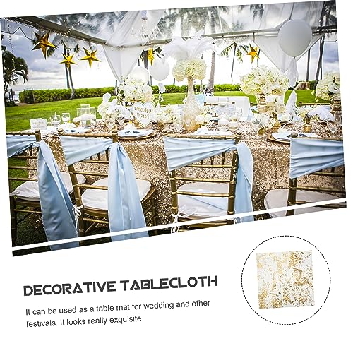 Nappe rectangulaire pour fête de mariage Cabilock lot de 2 - 4