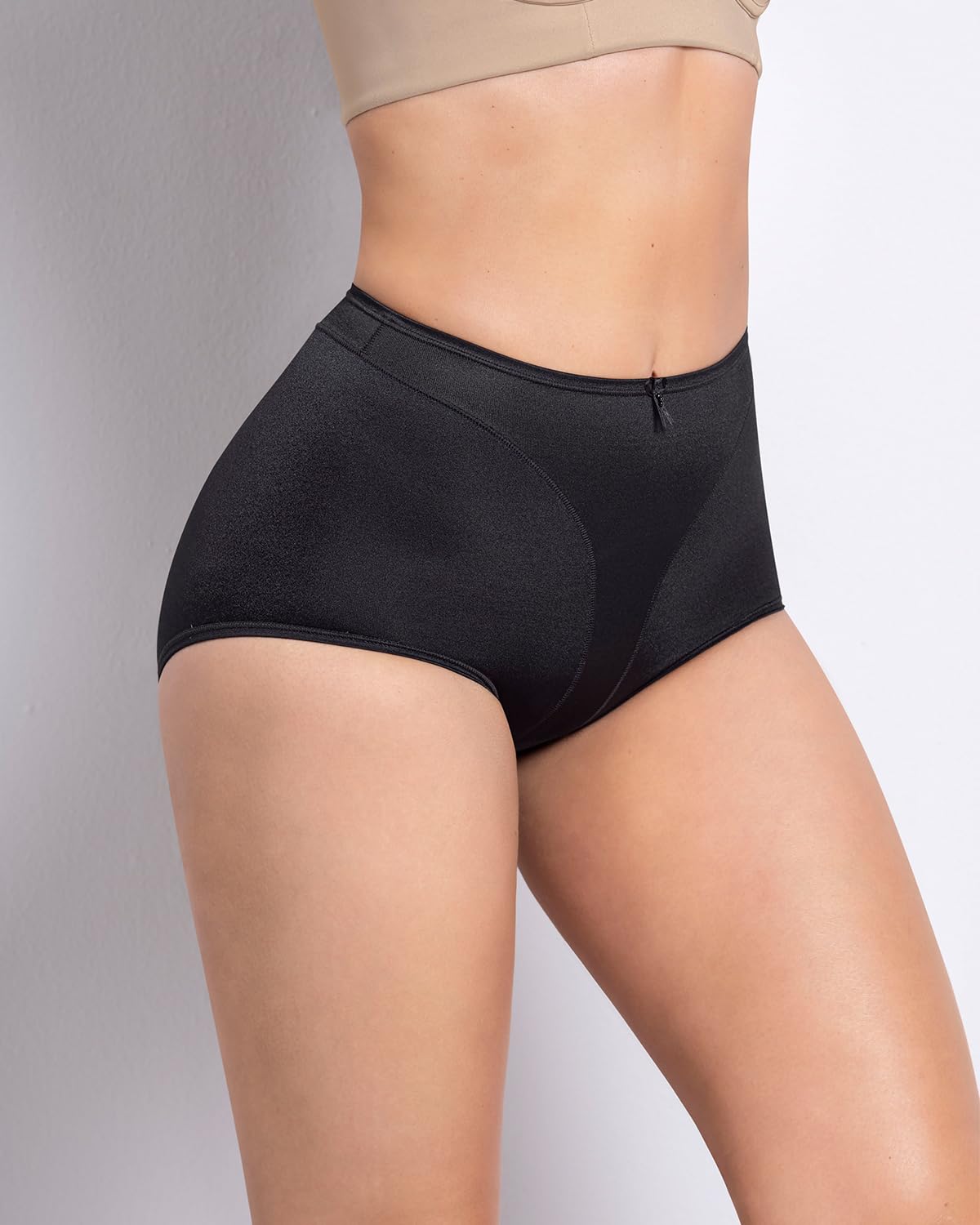 Leonisa Pack de 2 Braga Faja Tiro Alto Reductora y Adelgazante de Abdomen - Invisible Moldeadora