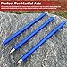 MedievalDepot Training Foam Padded Three-Section Staff (Blue, 77.5