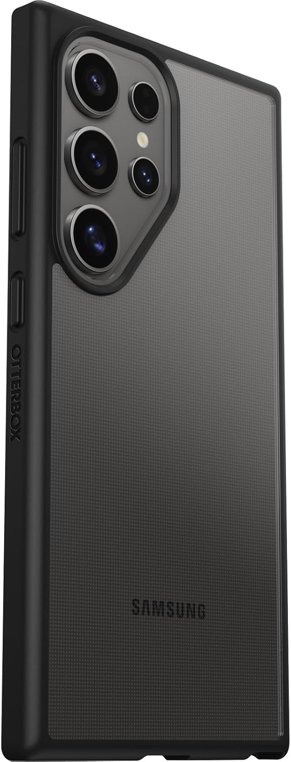 OtterBox Samsung Galaxy S24 Ultra Prefix Series Case - Black Crystal, Ultra-Thin, Pocket-Friendly, Raised Edges Protect Camera & Screen, Wireless Charging Compatible