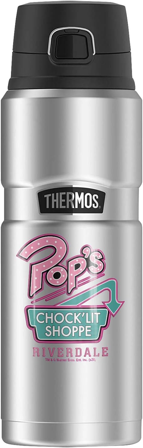 Riverdale Pops Chock'LIT Shoppe, THERMOS STAINLESS KING Stainless Steel Drink Bottle, Vacuum insulated & Double Wall, 24oz