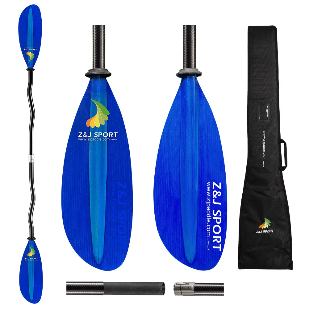 Amazon | Z＆J SPORTカヤックパドルグラスファイバーブレード、10cm 