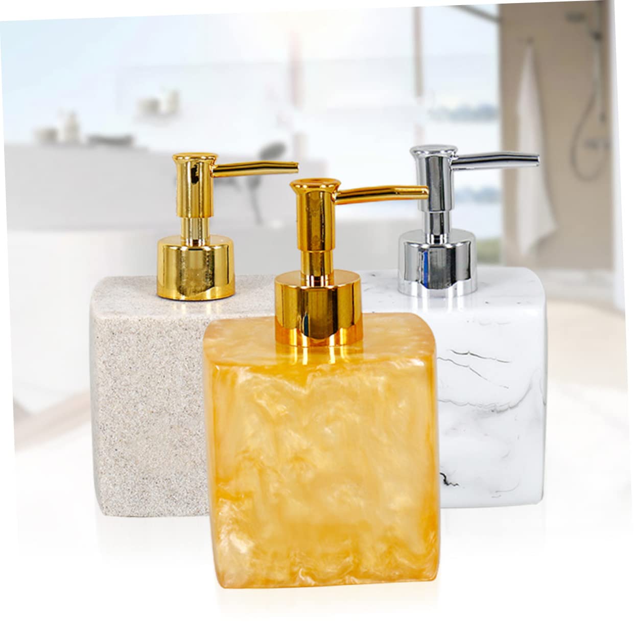 Cabilock 5 Set Di Pompa Erogatrice Di Lozione Ugello Di Ricambio Per Bottiglia Di Sapone Pompa Per Bottiglia Domestica Per Erogatore Di Sapone 2 Pezzi * 5