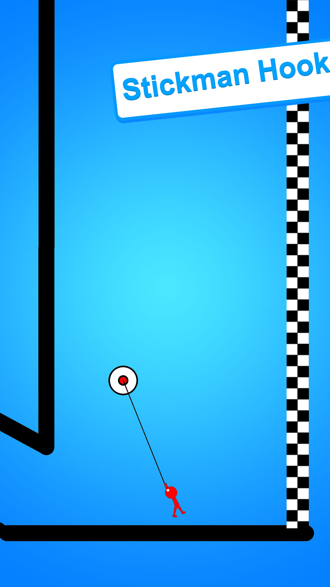 Stickman Jumping Rope Stickman Hook Hero Rope Jump Master! SwingStar Challenge Spider Flying ...