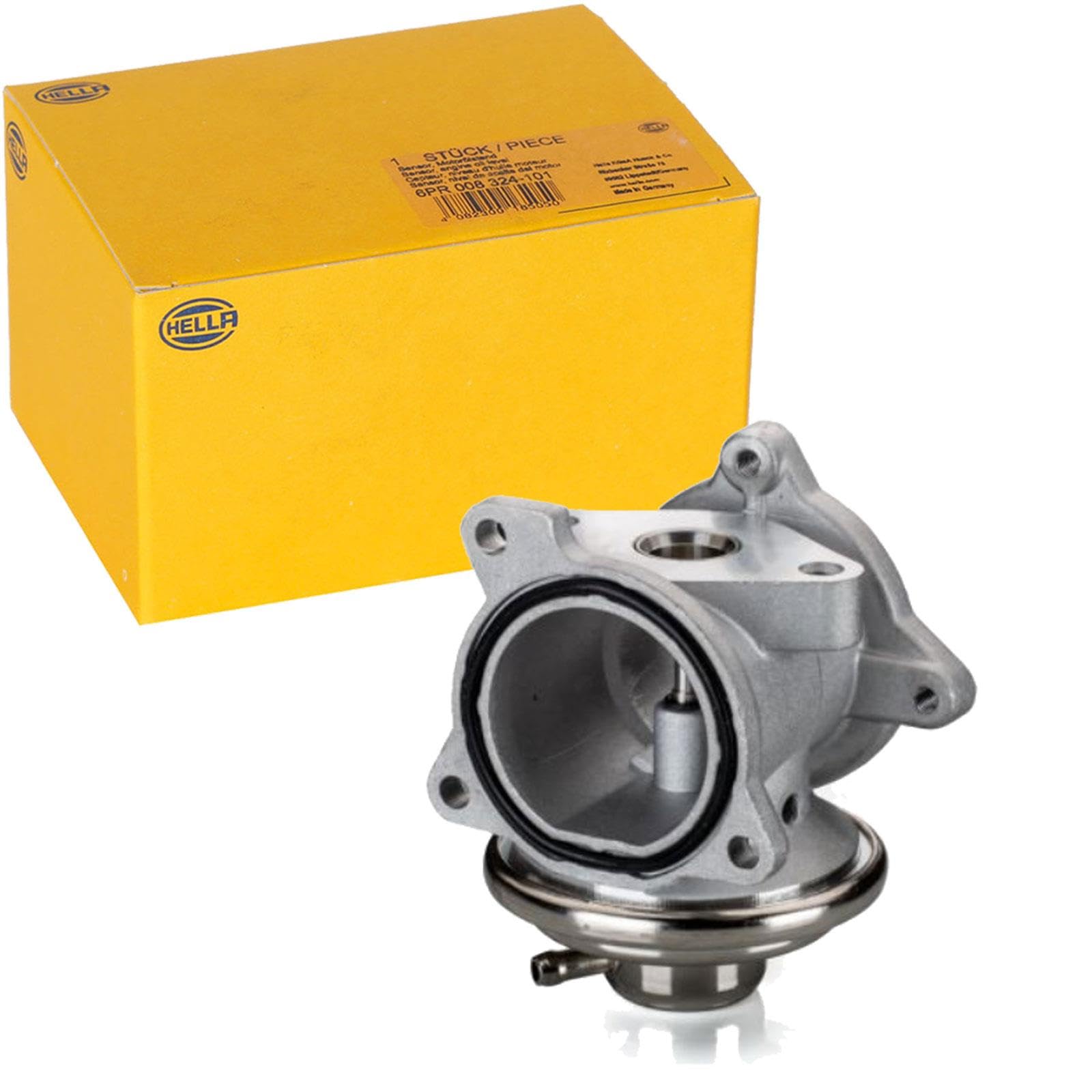 HELLA 6NU 010 171-891 Valvola ricircolo gas scarico-EGR - pneumatico - con guarnizioni | Compatibile con: AUDI A2, SEAT CORDOBA, IBIZA III, SKODA FABIA I, FABIA I Combi, FABIA I Praktik, FABIA I Stufenheck