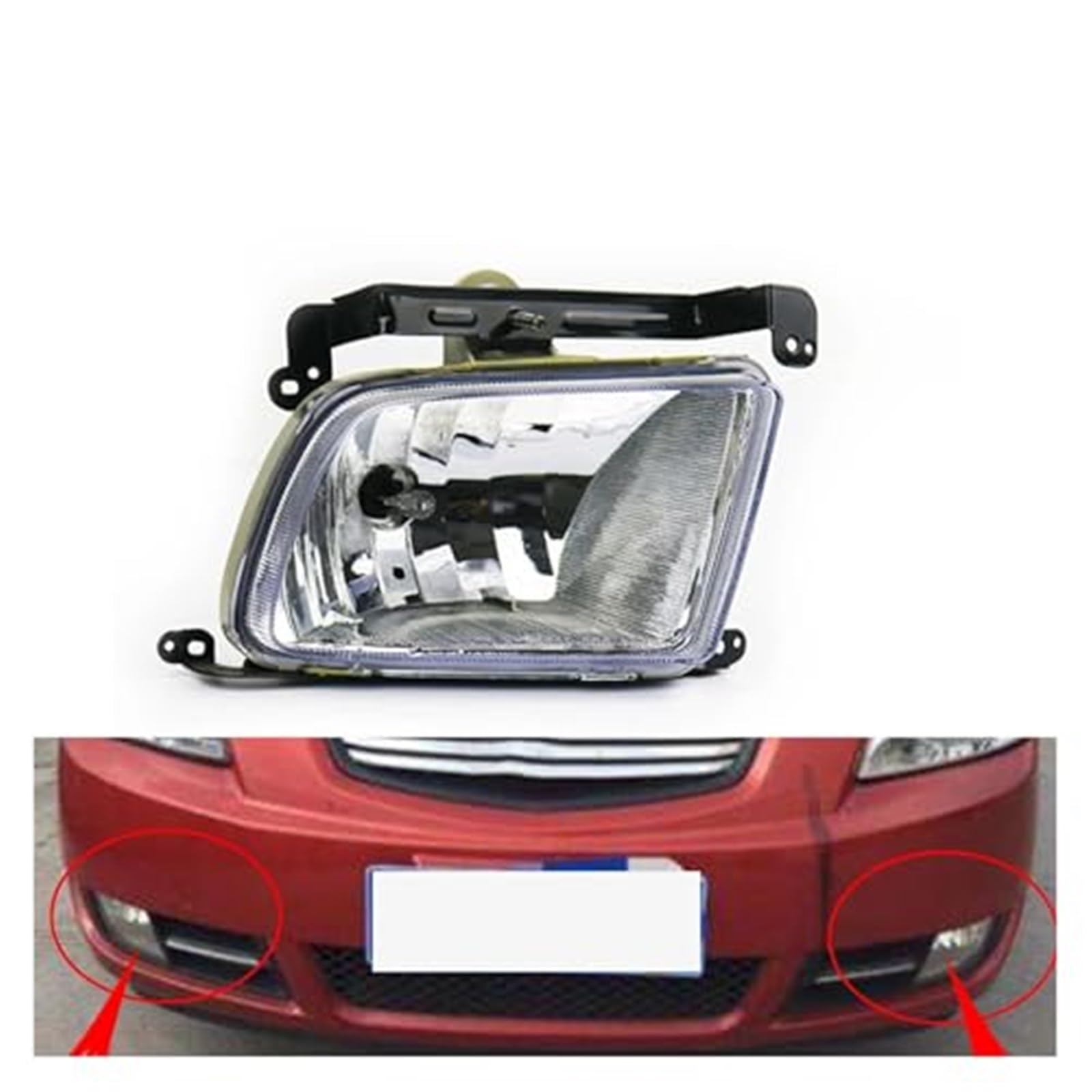 Reflektory LED DRL, do Kia, do Rio 2005 2006 2007 2008 2009 2010 2011 Światło przeciwmgielne Lampa przeciwmgielna Przednia osłona zderzaka samochodu Lampa sygnalizacyjna Światła przeciwmgielne