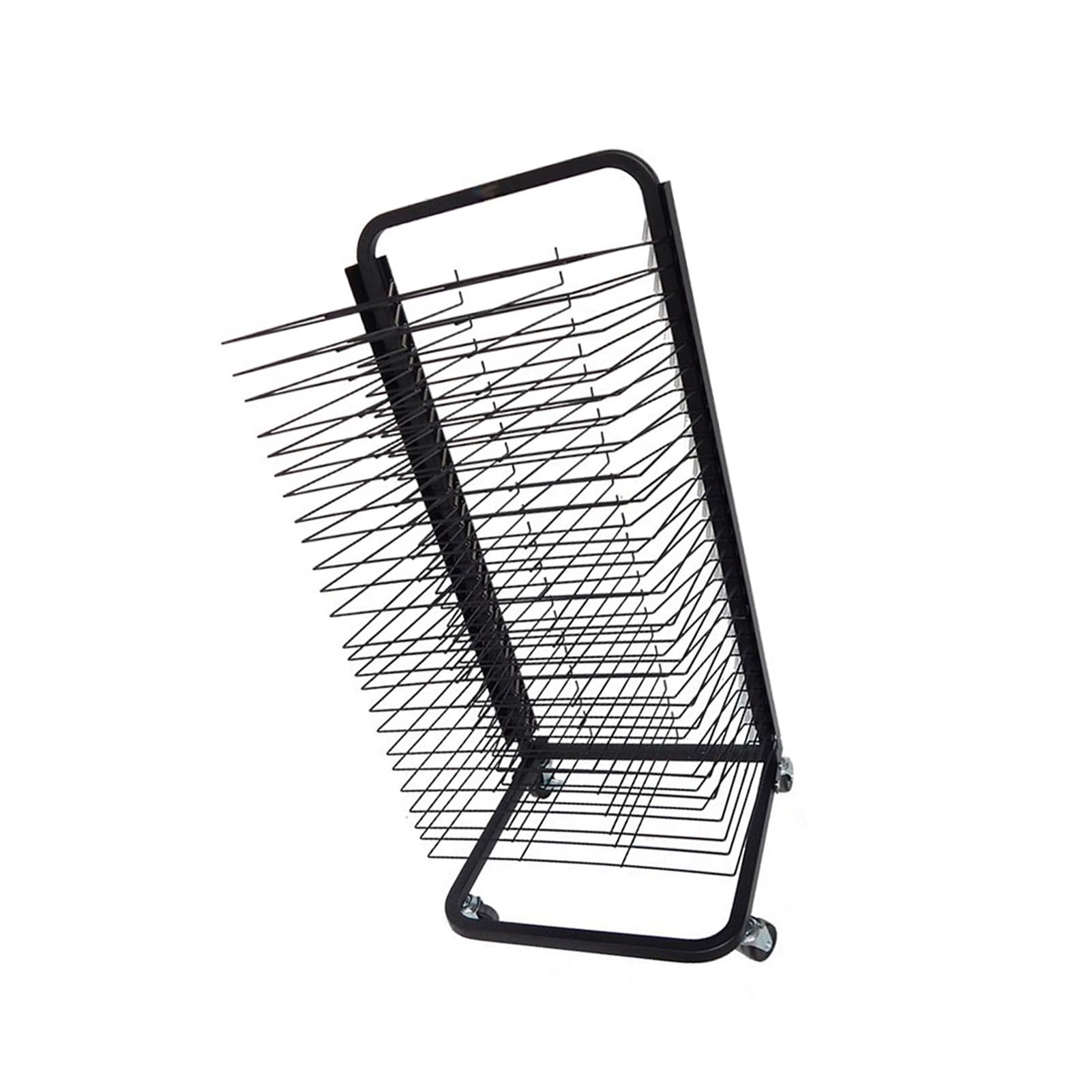 Aioneer 25 Tiers Art Storage Drying Cart, Foldable Drying Stand For Kindergarten Posters Artwork Classroom Studios