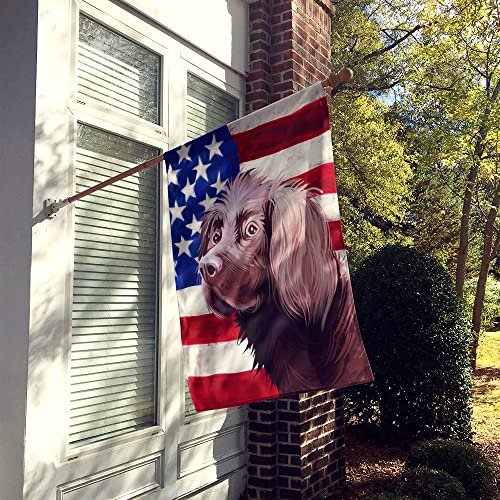 German Longhaired Pointer grand drapeau en toile de qualité supérieure Caroline's Treasures