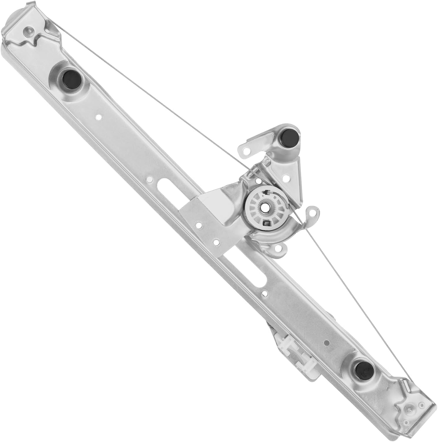 Obaee 740-481 Rear Right Passenger Side Power Window Regulator Without Motor Compatible with BMW E46 Series 323i 328i 1999-2000, 325i 325xi 330i 330xi 2001 2002 2003 2004 2005, Replace OE 51358212100