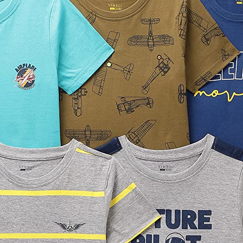 Image of Amazon Brand - Symbol Boy's Regular Fit T-Shirt