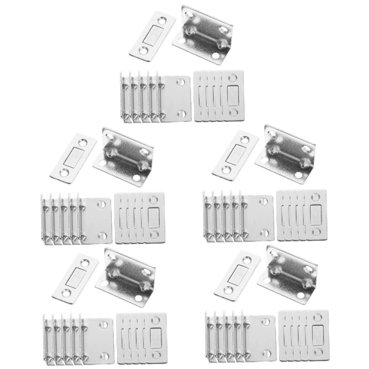 ULTECHNOVO 30sets Adesivi per Scorrevoli Chiusura per e Mobile Facile Installare e Resistente