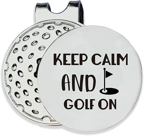 Review TSUYAWU Keep Calm and Golf on Golf Ball Marker Gift- Funny Golf Marker with Magnetic Hat Clip Golf Novelty Gift – Golf Accessories Gifts for Golf Lovers Golfer Men Review TSUYAWU Keep Calm and Golf on Golf Ball Marker Gift- Funny Golf Marker with Magnetic Hat Clip Golf Novelty Gift – Golf Accessories Gifts for Golf Lovers Golfer Men